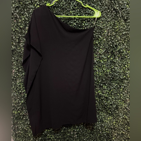 PINK LILY JUST HAVING FUN ONE SHOULDER MINI DRESS - Picture 4 of 10